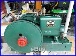Sattley Montgomery Ward Hit and Miss Engine Antique-RUNS GREAT-SEE VIDEO