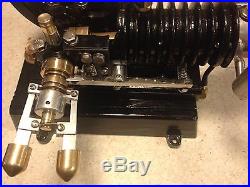 Scale model hit & miss engine compressor stationary steam
