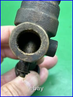 Small 1/2 inch Lunkenheimer Hit Miss Gas Engine Carburetor Fuel Mixer