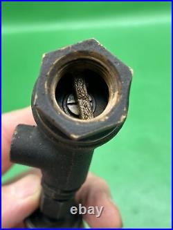 Small 1/2 inch Lunkenheimer Hit Miss Gas Engine Carburetor Fuel Mixer