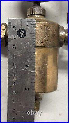 Small SWIFT LUBRICATOR Brass Hydrostatic Cylinder OILER Steam Engine Hit Miss