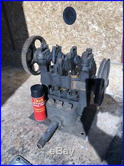 Small Worthington Open Frame Tri-Plex Water Pump Hit Miss Gas Steam Engine