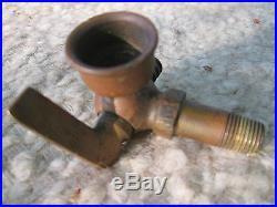 Small brass oiler with cup for a hit miss engine