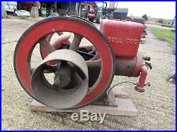 Stationary engine Vintage Hit & Miss 4hp Bull Dog