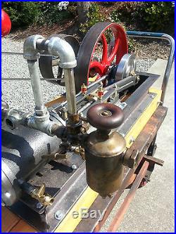 Steam Engine Flyball Governor Tractor Hit Miss Boiler Gauge Oiler Box Mill