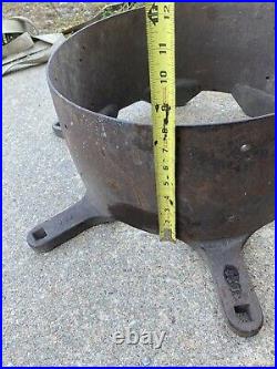 Stickney 7-10 Hp Antique Hit And Miss Original Cast Iron Gas Engine Pulley