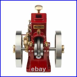Stirling Engine Full Metal Hit & Miss 4-Stroke Cylinder Gas Motor Working Model