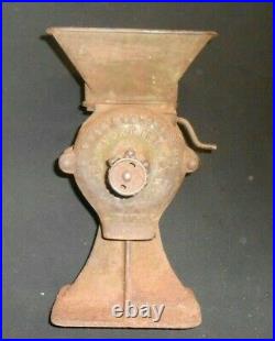 Stover burr mill grinder for hit and miss engine