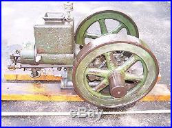 Super Original BABY LAUSON Frost King 1hp Size Hit Miss Gas Engine Steam NICE