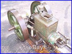 Super Original BABY LAUSON Frost King 1hp Size Hit Miss Gas Engine Steam NICE