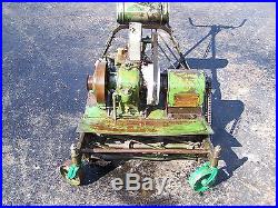 Super Original CALDWELL CUB Lawnmower Hit Miss Gas Engine Bear Steam Tractor WOW
