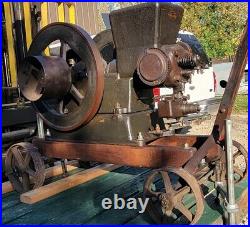 Super Rare Dan Patch 3hp Vintage Antique Engine! Not Hit & Miss Steam