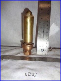 Unknown small whistle brass steam hit miss engine