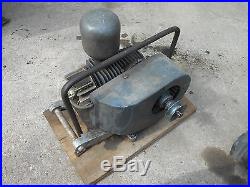 VERY RARE DOYLE AIRCOOLED ROPE START HIT & MISS GAS ENGINE FARM ANTIQUE L@@K