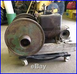 VINTAGE, ANTIQUE, SATTLEY, MONTGOMERY WARDS, 1 1/2 HP HIT AND MISS ENGINE