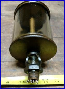 VINTAGE Lunkenheimer NO 6 FIG 1300 SENTINEL Brass Oiler Hit Miss Gas Engine