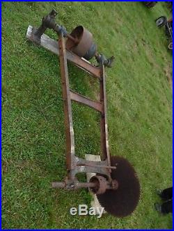 VINTAGE SWING SAWith SAWMILL HIT OR MISS, GAS ENGINE, STEAM TRACTOR FLAT BELT