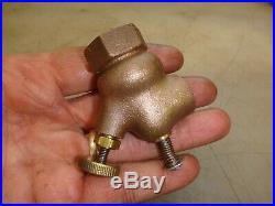 Very Nice 1/2 FUEL MIXER or CARBURETOR Small Hit and Miss Gas Engine or Model