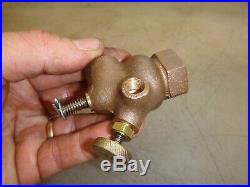 Very Nice 1/2 FUEL MIXER or CARBURETOR Small Hit and Miss Gas Engine or Model