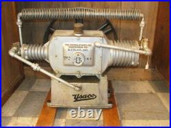 Very Nice Antique Hit & Miss Engine Era Line Shaft Air Compressor USAco. Rare
