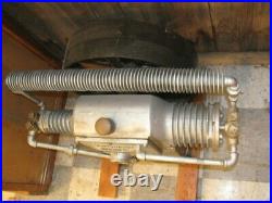 Very Nice Antique Hit & Miss Engine Era Line Shaft Air Compressor USAco. Rare