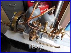 Very rare 2 cyl evinrude inboard prototype motor engine hit miss restored See
