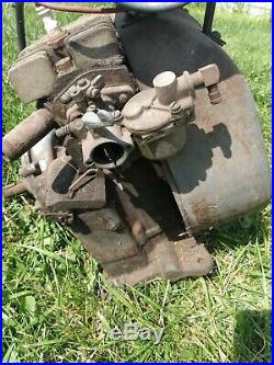 Vintage 1940's Clinton Engine Hit & Miss Model 722abr6 Good Compression Barn Fin