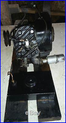 Vintage 4 Cycle Iron Horse Motor Johnson Motors Hit Miss Stationary X-405
