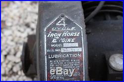 Vintage 4 Cycle X450 Iron Horse Motor Johnson Motors Canada Hit Miss Stationary
