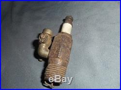 Vintage Antique ALL IN ONE PRIMING SPARK PLUG HIT AND MISS ENGINE RARE