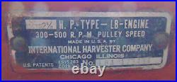 Vintage Antique International Harvester Hit & Miss Engine