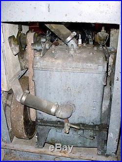 Vintage Antique LeRoi Two Cylinder Hit Miss Gas Engine Tractor Compressor Pump
