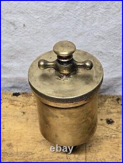 Vintage Antique Powell's Class B No 3 Grease Cup Hit Miss Steam Engine