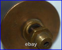 Vintage Brass MICHIGAN LUBRICATOR Co Hit & Miss Engine Drip Oiler Detroit #488