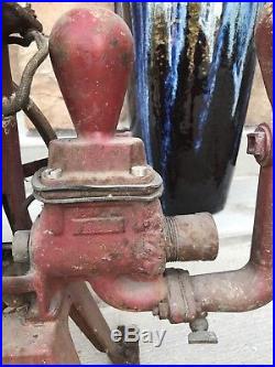 Vintage Duro Single Piston Water Pump Hit And Miss Engine