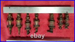 Vintage Hit Miss Lunkenheimer Brass Engine Drip Oiler #0 collection 12 oilers