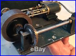 Vintage Horizontal Steam Engine Machinist Made Hit Miss Toy Size