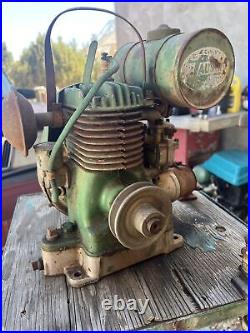 Vintage Lauson 2 HP Gas Engine Model LHC 174 Moves Free And Complete