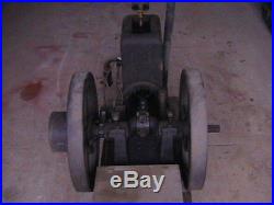 Vintage Leader Hit Miss Gas Engine 4 hp Field Force Pump Motor