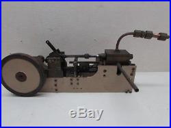 Vintage Live Steam Engine Model Single Cylinder Engineering Hit Miss Toy