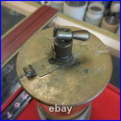 Vintage Lunkenheimer #6 Engine Oiler Hit & Miss Engine Brass & Glass #SP