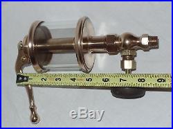Vintage Lunkenheimer Alpha No 5 Brass Pump Oiler Hit And Miss Or Steam Engine