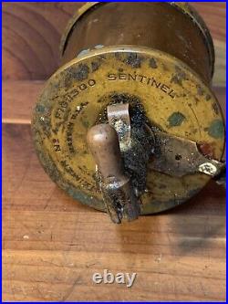 Vintage Lunkenheimer No 4 Sentinel Brass Glass Oiler- Hit or Miss Engine