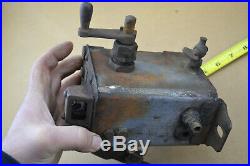 Vintage Manzel Force Feed Lubricator Machine Oiler Antique hit & miss engine
