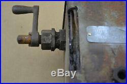 Vintage Manzel Force Feed Lubricator Machine Oiler Antique hit & miss engine