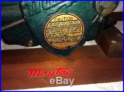 Vintage Maytag Hit Miss Engine Flywheel Engine Motor Type Washing Machine