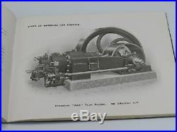 Vintage NATIONAL Gas Engines Sideshaft Hit Miss Engine CATALOG brochure 1911