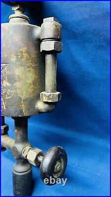 Vintage Powell Boson 1 Pint Brass Oiler Hit Miss Oilfield Engine