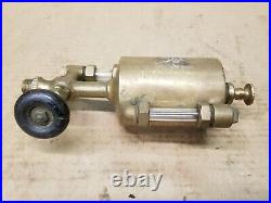 Vintage Powell Brass 1 Pt Cylinder Lubricator Oiler Hit Miss Steam Engine