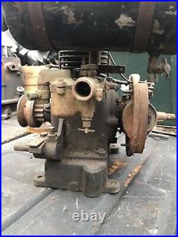 Vintage Rare Antique Nelson Brothers 1/2 Hp Ohv Engine Motor Hit & Miss